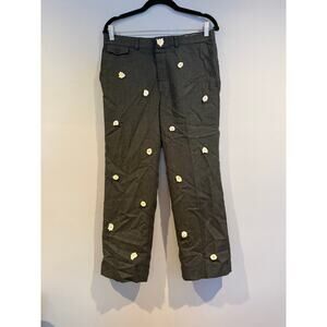 Vintage Shefford by Anderson~Little Gray Pants – Daisy Floral Embroidery
